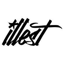 CS30948# Die-Cut Vinyl Decal Illest Car Sticker Waterproof Auto Decors on Car Body Bumper Rear Window 2024 - buy cheap