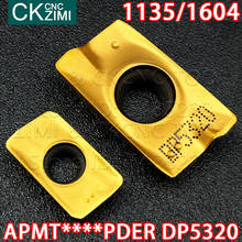 10P APMT1604PDER DP5320 APMT1135PDER DP5320 Carbide Inserts milling Inserts Tools CNC Metal lathe indexable tools APMT for steel 2024 - buy cheap