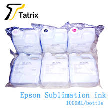 Botella de tinta de sublimación para impresora Epson L800, L805, L1800, TX109, TX117, CX4300, WF-2680, 1000ml 2024 - compra barato