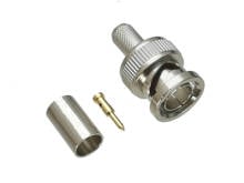 10Pcs Connector BNC Male plug Crimp For RG8X RG-8X LMR240 Cable 75ohm RF Adapter Coaxial High Quanlity 2024 - buy cheap