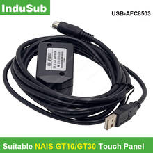 USB-AFC8503 Cable Compatible Panasonic NAIS GT10/GT30 touch panel Series PLC Programming USB AFC8503 Communication cable 3M 2024 - buy cheap