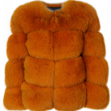 real fur jacket ladies natural fur jacket women fox fur jacket 2024 - buy cheap