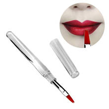 1 Pcs Wooden Handle Soft Cosmetic Brush Lipgloss Lipstick Lip Gloss Brush Makeup Brushes Make Up for Lips Beauty Makeup Tool 912 2024 - buy cheap