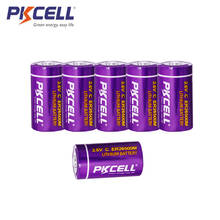 6PCS PKCELL C size battery ER26500M 26500 Li-SOCl2 ER26500 3.6V 6500mAh lithium primary power type batteries for gas meter 2024 - buy cheap