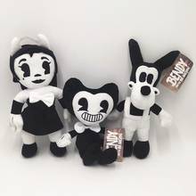 Brinquedo de pelúcia bendy para crianças, 25cm/30cm, brinquedo de pelúcia macio, anime, presente para crianças, halloween 2024 - compre barato