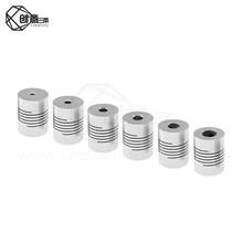 1pcs 5x8mm CNC Motor Jaw Shaft Coupler 5mm To 8mm Flexible Coupling OD 19x25mm wholesale Dropshipping 3/4/5/6/6.35/7/8/10mm 2024 - buy cheap