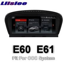 For BMW 5 Series E60 E61 CCC System 2003~2007 LiisLee Multimedia GPS Audio Hi-Fi Radio Stereo For CCC EVO-ID7 Navigation NAVI 2024 - buy cheap