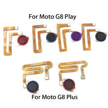 Sensor de identificación táctil de huellas dactilares cinta de Cable Flex para Motorola Moto G8 Play / G8 Plus/G8, 10 Uds. 2024 - compra barato
