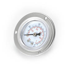 Barômetro medidor de pressão lateral, cinto multi-padrão com 1 minuto 2 pontos 0-1mpa 50 40mm de superfície 2024 - compre barato