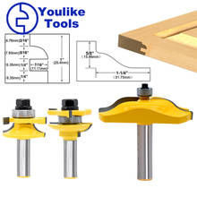 3PC 12mm Shank high quality Raised Panel Cabinet Door Router Bit Sets  Woodworking cutter woodworking router bits 2024 - buy cheap