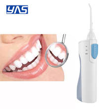 YAS Oral Irrigator Portable Cordless Irrigators Household Waterproof Clean Tooth Battery Water Flosser Teeth LV800 2024 - buy cheap