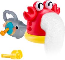 Brinquedo do banho da bolha do brinquedo do banho fabricante manualmente para a banheira, tubarão bonito e brinquedos bonitos da banheira da bolha do caranguejo para crianças, máquina da bolha para crianças 2024 - compre barato