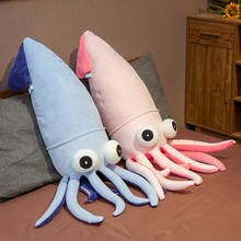 Lovely Large Simulation Squid Octopus Plush Stuffed Toys Funny Sea Animals Doll Soft Home Accessories Pillow Gift for Women Kids 2024 - buy cheap