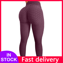 Legging fitness feminina para glúteo, sem costura, esportiva, corrida, academia, energia, calça feminina 2024 - compre barato