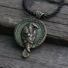 Nordic Talisman Viking Crow Pendant Black Bird Celtic Crow Pendant 2024 - buy cheap