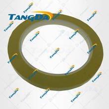 TANGDA-Cinta adhesiva Mylar para envoltura de bobina de transformador, 7mm x 70M, amarillo, PET, resistente a altas temperaturas, aislante, antillama 2024 - compra barato