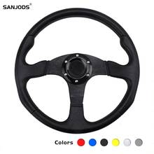 Universal Sports Steering Wheel JDM Modified Car Steering Wheel 13 14 Inch 320 350mm Aluminum Moving Rudder also fit Racing Game 2024 - buy cheap