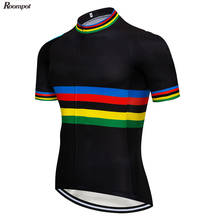 2019 Black Custom 6XL Cycling Jersey Tops Summer Cycling Clothing Ropa Ciclismo Short Sleeve Bike Jersey Maillot Ciclismo 2024 - buy cheap