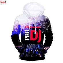 Seja bem recebido pioneiro quente pro dj 3d moletom com capuz masculino/feminino moda hip hop tendência primavera outono manga longa kop pulôver 2024 - compre barato