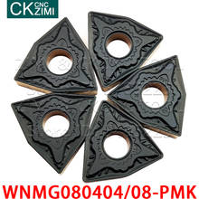 carbide Inserts WNMG080404-PMK WNMG080408-PMK ZMC25 External Turning Tools CNC Cutting turning tools WNMG lathe tools for steel 2024 - buy cheap