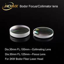 JHCHMX-lente de enfoque/colimador Bodor, 0-2000W, Dia.30 FL.100/125mm, Cuarzo, Sílice fundido para cabeza láser de fibra Bodor 2024 - compra barato