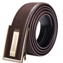 2020 Fashion Punk Belt Cowboy Belts for Men Real Cow Genuine Leather Luxury Belt with Automatic Buckle Brand Designer brown Belt 2024 - buy cheap