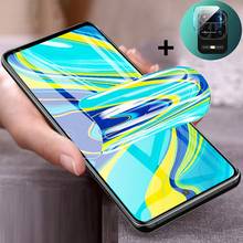 2 In 1 Redmi Note 9S Hydrogel Film For Xiaomi Redmi Note 9S Screen Protector Red Mi Note 9 Pro Protective Lens Flim Note9Pro 2024 - buy cheap