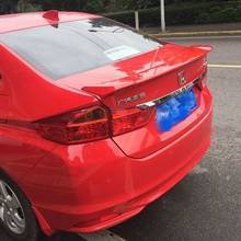 Car Styling For Honda City 2015 2016 2017 ABS Plastic Unpainted Primer Rear Boot Trunk Wing Cover Rear Spoiler Auto Decoration 2024 - buy cheap