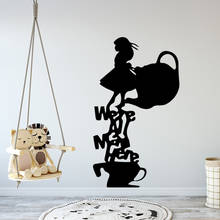 Beauty teapot Home Decor Wall Stickers For Baby Kids Rooms Decor Wall Art MURAL Drop Shipping 2024 - buy cheap