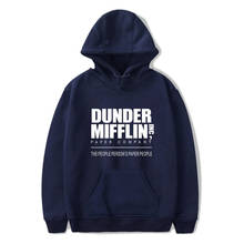 Dunder Mifflin Men/women Hoodies Sweatshirts The Office TV Show Hip Hop Hoodie Fashion Hoodies Sweatshirt Dunder Mifflin Tops 2024 - buy cheap