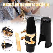 Juego de boquillas de saxofón Alto de alta calidad con cubierta de ligadura de Metal junco accesorios de instrumentos musicales G66 2024 - compra barato