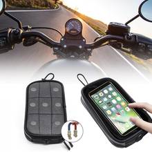 Bolsa universal de tanque de combustível para motocicleta, bolsa transparente para celular, bolsa de suporte de óleo para celular 2024 - compre barato