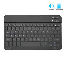 Ultra Thin Wireless Keyboard Mini Bluetooth Keyboard for iPad TV Tablet Phone Andriod Keyboard Rechargeable Compatible IOS /Win 2024 - buy cheap