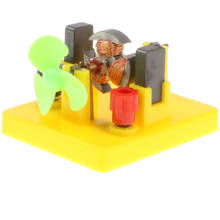 Kit de mini motor para crianças, kit de brinquedos diy de experimento de física e ciências 2024 - compre barato