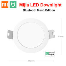Xiaomi Mijia Smart Led Downlight Bluetooth Mesh Version Controlled By Voice Smart Remote Control Adjust Color Temperature Hot 2024 - buy cheap