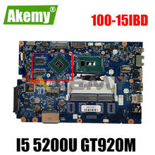 Akemy CG410/CG510 NM-A681 материнская плата для ноутбука Lenovo 100-15IBD B50-50 Материнская плата ноутбука процессор I5 5200U GT920M DDR3 100% тест 2024 - купить недорого