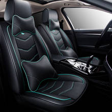 HeXinYan-funda universal de cuero para asiento de coche, accesorio de estilismo para Fiat, todos los modelos, 500 2024 - compra barato
