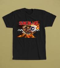 Ska-p t-shirts ska band médico krapula os locos reincidentes alta qualidade personalizado impresso topos hipster t camisa 2024 - compre barato