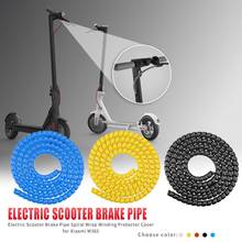 8mm 1m Electric Scooter Brake Pipe Protection Spiral Wrap Winding Wire Protector Cover for Xiaomi M365 2024 - buy cheap