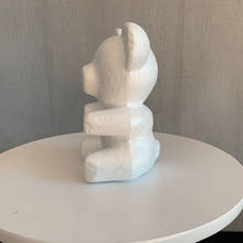 Polystyrene Styrofoam White Foam Bear Mold DIY Valentine's Day Party Gifts S55 2024 - buy cheap