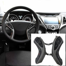 Auto Steering wheel Button For Hyundai Elantra 2012 2013 2014 2015 Year I30 Audio Phone Bluetooth Cruise Control Car Switches 2024 - buy cheap