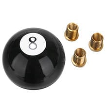 Car Styling 8 Billiard Ball Car Gear Shift Knob Universal Shifter Lever Cover Black Shift Knob with 3 size Thread Adapter 2024 - buy cheap