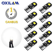 OXILAM 10x T10 W5W LED Canbus 194 168 Car Interior Lights For VW Passat B6 B8 B5 B7 Golf 4 6 MK7 MK6 MK3 T5 T6 Car LED Bulbs 12V 2024 - buy cheap
