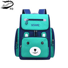 Fengdong primary school bags for girls cute book bag children boys luminous school backpack student waterproof nylon backpack 2024 - buy cheap