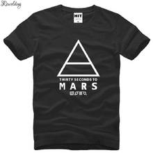 Camiseta de 30 de segundos a Mars 30STM para hombre, Camisa Masculina de Hip-Hop de manga corta con cuello redondo, de algodón, fresca 2024 - compra barato