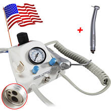 Dental Portable Air Turbine with air water syringe+High Speed handpiece 4 Hole dental high speed handpiece NSK Dental tools 2024 - buy cheap