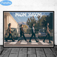 Art Poster Imagine Dragons Evolve Origins Music Group Posters and Prints Wall Art Decoration Canvas Painting Room Home art decor 2024 - buy cheap