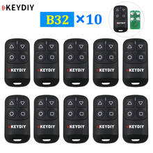 10Pcs/Lot KEYDIY 4 Button General Garage Door Remote B32 Remote Generater for KD900 URG200 KD-X2 Mini KD 2024 - buy cheap