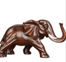 New Handmade Resin Elephant Ornament Modern art sculpture for Home Living Room Office Animal Statue High Quality Ornaments Gift 2024 - buy cheap