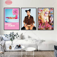 NT762 Nicki Minaj Chun Li  Rapper Music Singer Star Poster Print Album Painting Wall Art Canvas Picture Living Home Room Decor 2024 - buy cheap